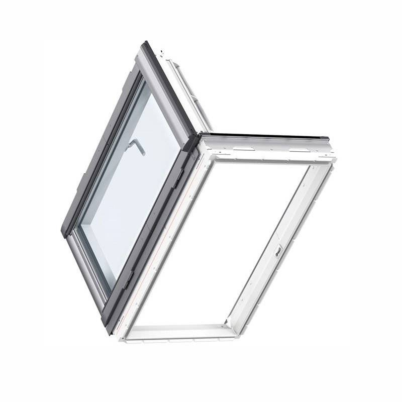 Okno wyłazowe Velux GXU CK04 0070 55x98 3-szybowe drewniano-poliuretanowe
