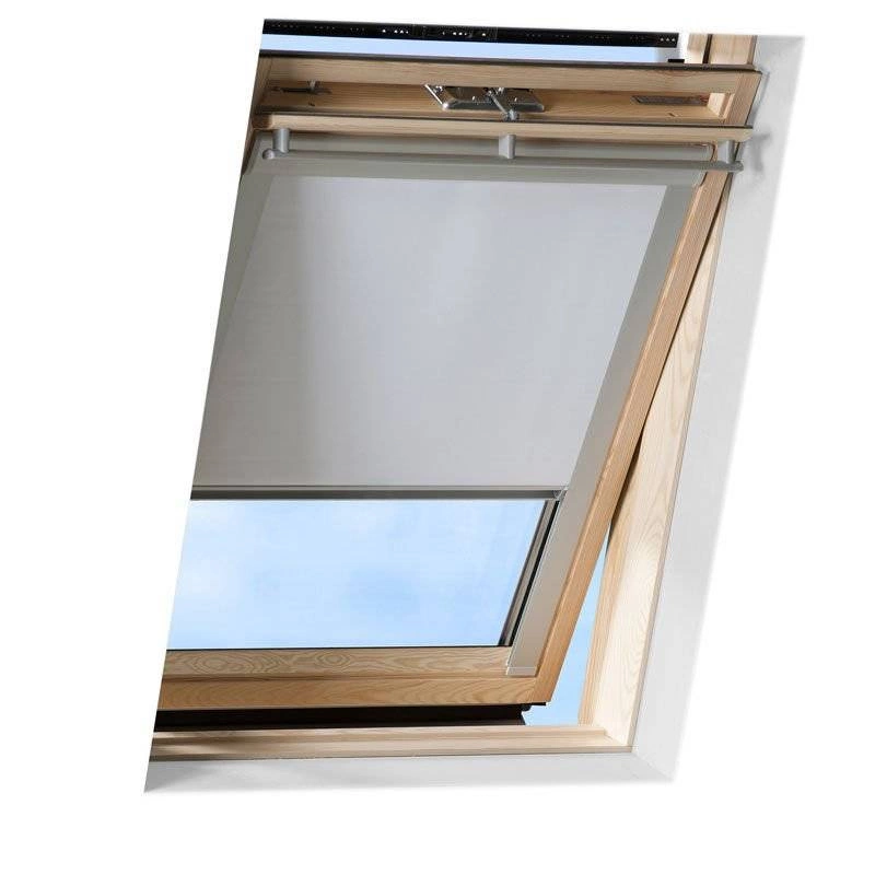 Roleta wewnętrzna do okna dachowego VELUX DKL MK10 0705S 78x160 zaciemniajaca manualna