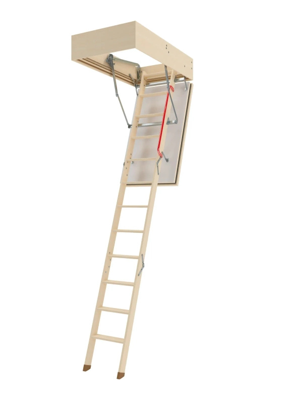 Schody strychowe Fakro LWF 60 70x130/280 drewniane ognioodporne