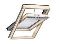 Okno dachowe Velux GLL MK06 106130 RAL 7043 78x118 3-szybowe drewniane