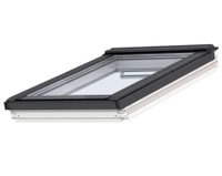 Okno dachowe Velux GBL CK04 2015 55x98 3-szybowe drewniane do niskiego kąta nachylenia dachy