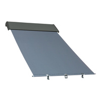 Markiza zewnętrzna do okna dachowego Fakro AMZ/089 RAL 7022 NEW 135x117 manualna