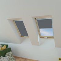 Roleta wewnętrzna do okna dachowego Fakro ARP WIFI/216 134x118 rozpraszająca elektryczna