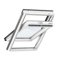 Okno dachowe Velux GLU MK06 0061 RAL 7043 78x118 3-szybowe drewniano-poliuretanowe