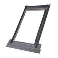 Kołnierz do okna dachowego ROOFLITE+ TFX C4A RAL 7043 55x98 do pokryć falistych