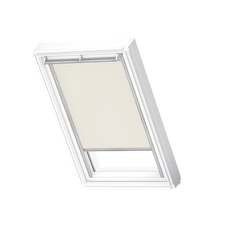 Roleta na okno dachowe VELUX manualna Standard DKL MK06 78x118 zaciemniająca beżowa