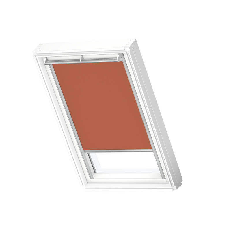 Roleta na okno dachowe VELUX manualna Standard DKL SK06 114x118 zaciemniająca szara