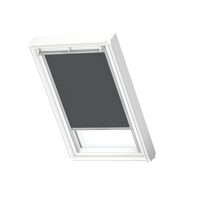 Roleta wewnętrzna do okna dachowego VELUX DKY CK04 4904S 55x98 zaciemniająca manualna