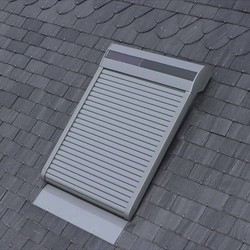 Roleta zewnętrzna do okna dachowego VELUX SSL MK10 0000S 78x160 solarna