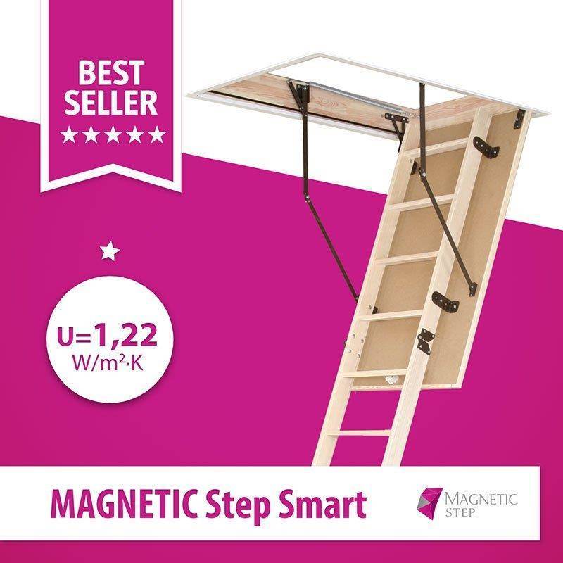 Schody strychowe MAGNETIC NEO STEP Smart 60x120